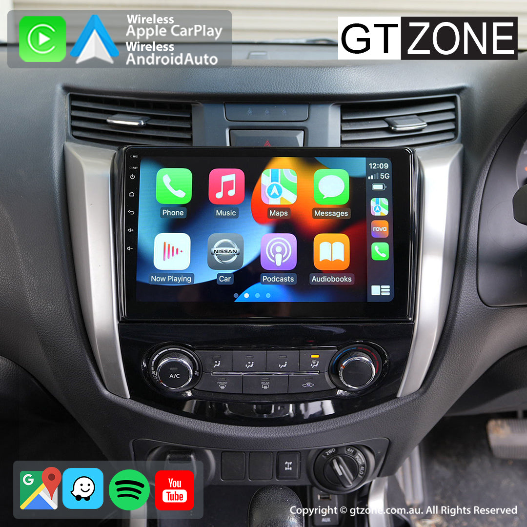 Nissan Navara NP300 Head Unit Upgrade Kit (2019-Present) - 10inch Wireless Multitouch Smartscreen with Apple Carplay Android Auto