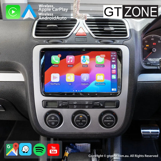 Volkswagen Eos Head Unit Upgrade Kit (2007-2014) - 9inch Wireless Multitouch Smartscreen with Apple Carplay Android Auto